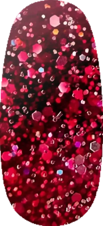 Red Ombre #677 swatch