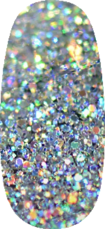 Rainbow Snow swatch