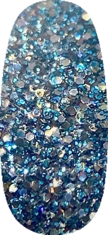 High Voltage Vibes HD Glitter Polish swatch