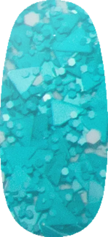 What's The Big Teal swatch