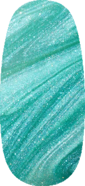 Aquamarine Aura swatch