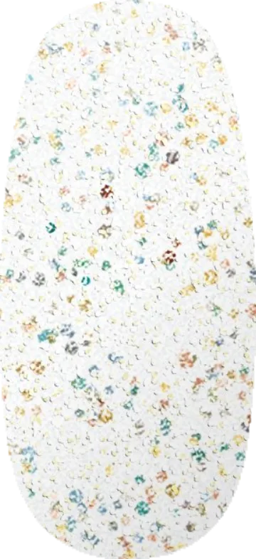 Crystal Top Coat White swatch
